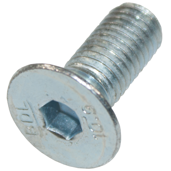 M10 X 25MM CSK SOCKET ZINC (25)
