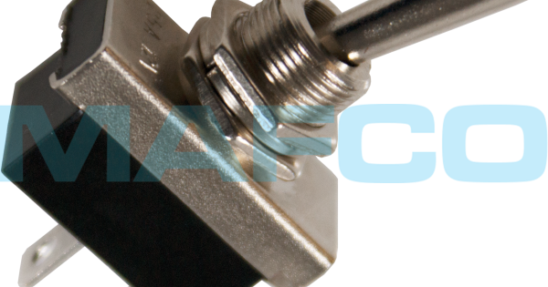 Metal Toggle Switch On/On 25amp